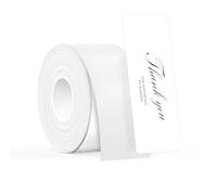 SUPVAN KATASYMBOL T50M Pro Étiquettes Thermiques Autocollantes Imperméables, 28 mm x 89 mm, 90 Pièces/Rouleau, Noir sur Blanc