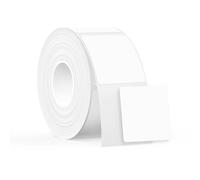 SUPVAN KATASYMBOL T50M Pro Étiquettes Thermiques Autocollantes Imperméables, 30 mm x 30 mm, 230 Pièces/Rouleau, Noir sur Blanc