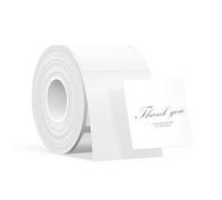 SUPVAN KATASYMBOL T50M Pro Étiquettes Thermiques Autocollantes Imperméables, 40 mm x 40 mm, 180 Pièces/Rouleau, Noir sur Blanc
