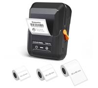 SUPVAN T50M Pro Étiqueteuse, inclut 3 Blanc Étiquettes Autocollantes Larges Imperméables, App avec 150+ Modèles et 700+ Icônes