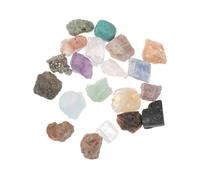 SUPVOX 1 boîte Kit Exploration Scientifique Géologie Spécimens Minéraux Lisses pour Garçon Fille Éducatif Éveil Cognitif