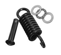 SUPVOX 1 Ensemble Accessoires à Ressorts pour Panier Suspendu Crochet pour Fauteuil Suspendu pivotants Swing pivotants Fournitures de Suspension de hamac Ressort en Acier Noir