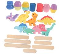 SUPVOX 1 Ensemble Blocs de Construction de Dinosaures pour Garçon Fille Jouets Éducatifs pour Développement Social Coordination de Jouets Amusants et Interactifs pour Garçons et Filles
