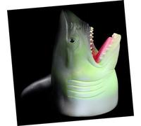 SUPVOX 1 Ensemble Bouton de Rebond Enfants pour de Requin Jouets de Requin Requin en Forme de Requin d'entraînement rebondissant Jouets d'animaux Caoutchouc Gris