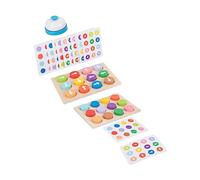 SUPVOX 1 Ensemble De Jouets Éducatifs Jouets Directionnels pour Enfants Cognitif pour Bébé Éducatif en Bois De Guidage De Direction Jouets D'Entraînement Logique pour Enfants
