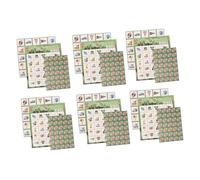SUPVOX 1 Ensemble Jeu de Cartes de Football de Fournitures de Fête Sportive Décorations et Accessoires pour Événements Thématiques et Développement Cognitif Parfait pour Animations Fêtes