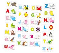 SUPVOX 1 Ensemble Jeu Éducatif de Lettres de Jouets Apprentissage de Alphabet pour Développement Cognitif à Travers Jeu pour Éducation Préscolaire Renforcement des Liens Parent