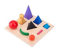 SUPVOX 1 Ensemble Jouets Éducatifs Bois pour Apprentissage Grammaire Montessori