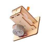SUPVOX 1 Ensemble Kit de Générateur Électrique Bois DIY pour Garçon Fille Éducatif Expérience Scientifique Apprentissage pour Développer Les Compétences Physique et Analyse