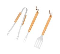 SUPVOX 1 Ensemble Set Accessoires de Barbecue Acier Inoxydable avec Poignées Kit de pour Camping et Plein Air