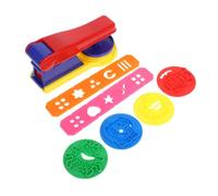 SUPVOX 1 Ensemble Set Outils Argile pour Garçon Fille Moules à Biscuits Animaux et Machine à Pâtes pour Développement de Imagination Compétences Manuelles