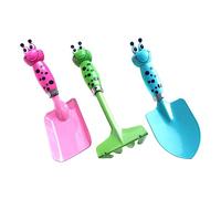 SUPVOX 1 Ensemble Set Outils de Jardinage Cartoon pour Garçon Fille Pelle Râteau et Outils de Plantation Extérieur pour Garçons et Filles