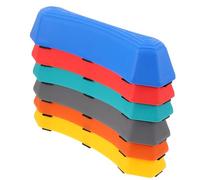 SUPVOX 1 Jeu de 6 Pierres d'Équilibre Antidérapantes pour Garçon et Filles Poutre Sensorielle en Plastique Robuste Jeu d'Extérieur et Intérieur pour Coordination Motrice et Parcours