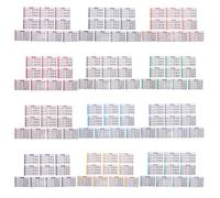 SUPVOX 1 jeu de cartes d' de piano pour l'apprentissage de la musique - Outils de pratique et cartes d'étude des - Guide de formation des professeurs de musique