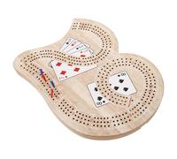 SUPVOX 1 Jeu De Cribbage Tableau De Bord Jeu De Société Unique Piquets De Cribbage Planches De Cribbage Épingles De Cribbage Planche De Cribbage De Voyage Planche À Chevilles Jeu
