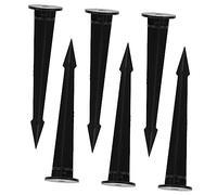 SUPVOX 1 Jeu Lumière LED Feux LED Light Stand Lumière Solaire LED Lamps Poste Pelouses Bordure Exploité De Plein Air Pieu Piquet De Pelouse Piquets De Lumière De Chemin Plastique 6 Pièces
