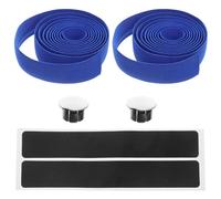 SUPVOX 1 lot de rubans de guidon antidérapants pour vélo de route, en fibre de carbone, bleus