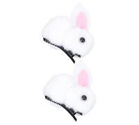 SUPVOX 1 Paire Épingles à Peluche pour Garçon Fille Accessoires de Coiffure Mignons Décoratifs pour Pâques Célébrations