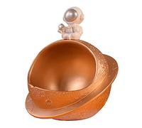 SUPVOX 1 Pc nid de Hamster literie Hamster Statues d'astronautes Cool cachette de cobaye hamac maisonnette Lit pour Cage à s Maison de résine Golden