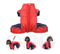 SUPVOX 1 Pièce Manteau en Coton pour Chien Manteau Chiot Manteau pour Chiot Dog Raincoat Dog Clothes Hot Dog Chiens Manteaux Animal de Compagnie Costume de Chien Veste de Chien Polyester