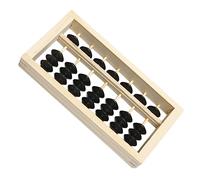 SUPVOX 1 Pièce Mini Boulier Bois Décoratif Élégant Accessoire de Bureau pour Maison et Éducation