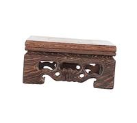 SUPVOX 1 Pièce Support Affichage pour Statuette de Base Décorative Carrée pour Rangement Objets Artisanaux Étagère Portable pour Plantes Antiquités