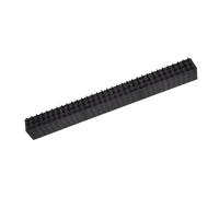 SUPVOX 10 Pcs Bande de Pics Anti-Oiseaux en Plastique Noir, Dispositif Humain Repousser Pigeons, pour Cheminées et Tonnelles de Jardin