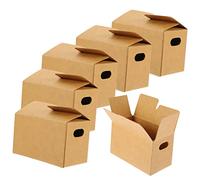 SUPVOX 10 Pièces Boîte Miniature Carton pour Maison Décoration Amusante pour Jardin et DIY Accessoire