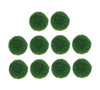 SUPVOX 10 Pièces Boules de Fausse Végétation Miniatures de Topiaires Artificiels pour Décoration DIY pour Maquettes Miniatures et Accessoires de Maison de Poupée