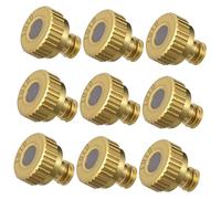 SUPVOX 10 pièces Buse de Brumisation pour Système de Refroidissement Extérieur Pulvérisateur Atomiseur à Pression pour Brumisation