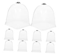 SUPVOX 10 pièces Cloche de Jardin Respirante Lot de Humidité pour Plantes pour Semences et Plants Conditions Climatiques Variées