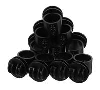 SUPVOX 10 pièces Isolateurs de Fil de Clôture Électrique pour Tiges de Support Résistants Haute Tension Espacement Fil Uniforme Accessoires Agricoles DIY