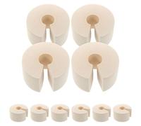 SUPVOX 10 Pièces Lot de Butoirs de Porte Mousse Nbr Protection Anti-pincement pour Garçon Fille et Animaux Coussinets Anti-collision pour Chambre Cuisine Bureau et Nurserie