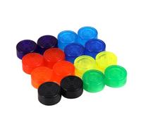 SUPVOX 10 pièces Lot de Embouts Colorés pour Pédale Effet Guitare Dérapants Semi Couvrants pour Effet Capuchons Durables pour Boutons de Pédale Couleur Aléatoire Couleur Aléatoire