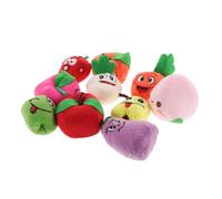 SUPVOX 10 pièces Marionnettes à Doigts Forme de Fruits pour Garçon Fille Éducatif Heure Conte et Développement Langagier