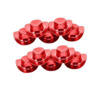 SUPVOX 10 pièces Mini Chapeaux Cowboys pour Poupées Accessoires DIY Décoratifs pour Fêtes Chapeaux Western Miniatures et