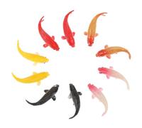 SUPVOX 10 pièces Mini Poissons Décoratifs Artificiels Figurines Simulées pour Aquarium Ornements de Paysage pour Bacs à Poissons Accessoires Décoration DIY