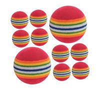 SUPVOX 10 Pièces Mousse Eva Colorées pour et Chiens Lot de Jouets Interactifs Forme de Rainbow Résistantes Mastication Parfaites pour Jeu Intérieur et Entraînement