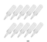 SUPVOX 10 Pièces Pet Nurser Bottles for Hamsters and Small Animals Transparent Reusable Glass Nursing Feeder for Sugar Gliders and Orphaned Pets Portable