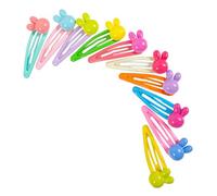SUPVOX 10 Pièces Pinces à Cheveux Filles Pinces à Cheveux Lapin Mignon Barrettes à Cheveux Pour Petites Filles Pinces à Cheveux Pour Les Petites Filles Pinces à Cheveux Kawaii Plastique