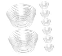 SUPVOX 10 pièces Plateau Débordement pour Pot de Fleurs Accessoire Pratique pour Grand Pot Bac de Récupération Durable et Antidérapant Convient pour Plantes Dintérieur et Dextérieur