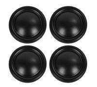 SUPVOX 10 Pièces Poignée Ronde de Meuble Vintage, Noir | Usage Maison la Cuisine, Écrou Intégré pour Meilleure Fixation, Alliage D'aluminium, Style Beau