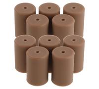 SUPVOX 10 Pièces Protège d'angle en Silicone Rond pour Poignées de Placard et Tiroir, Anti-Collision, Réduit Le Risque de Blessure, pour Bureau et Maison