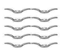 SUPVOX 10 Pièces Support de Cordon en Métal Argenté Crochet pour Stores Verticaux, Gestion des Cordons et Prévention du Glissement, pour Bureau et Domicile