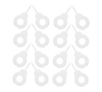 SUPVOX 100 Aiguilles pour Trou de Tétine Bébé en Plastique Blanc, Accessoires Sûrs pour Agrandir Trous de Tétine et Perforer Bouteilles de Lait, Pack de 100 Pièces pour Tout-petit