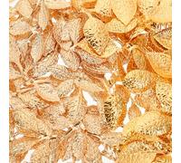 SUPVOX 100 Breloques en Alliage Feuille Or pour Bracelets et Boucles D'oreilles, Pendentifs Créatifs Délicats Texture pour Fabrication de Bijoux