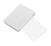 SUPVOX 100 Feuilles de Plastification en Pvc Transparentes 95 X 66 Mm, Film de Plastification Imperméable 7 Mil, Pochette de Protection Photos pour Bureau et Documents, Usage