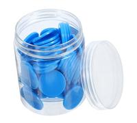 SUPVOX 100 Jetons Ronds en Plastique Abs Bleu, Surface Lisse pour Tri et Jeux en esign Simple, pour Garçon et Filles et Parties D'échecs Doubles