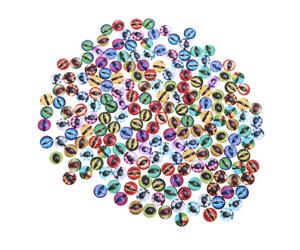 SUPVOX 100 Pcs 12MM Cabochons Verre Yeux Dragon Multicolores pour Bijoux DIY, Boutons-Pression Interchangeables pour Bracelets, Artisanat Et DéCoration