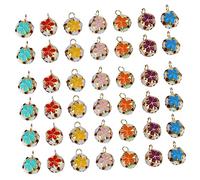 SUPVOX 100 Pièces cloche de chat Pendentif clochette collier pour chat - rose charmes de collier pour animaux de compagnie fournitures de collier de chat cloches de chat le fer Colorful